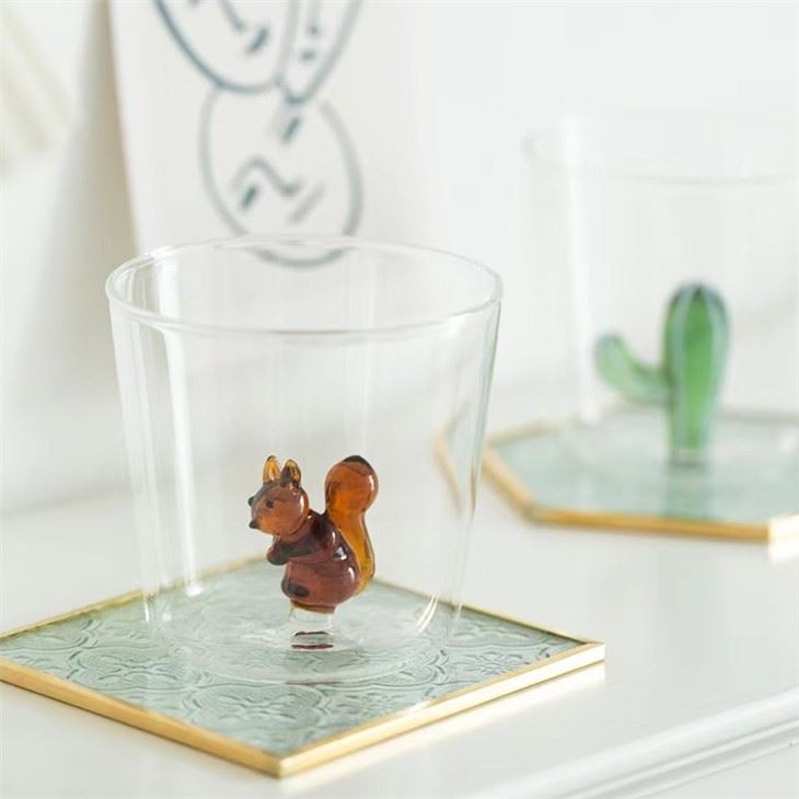 3D Animal Shaped Glass